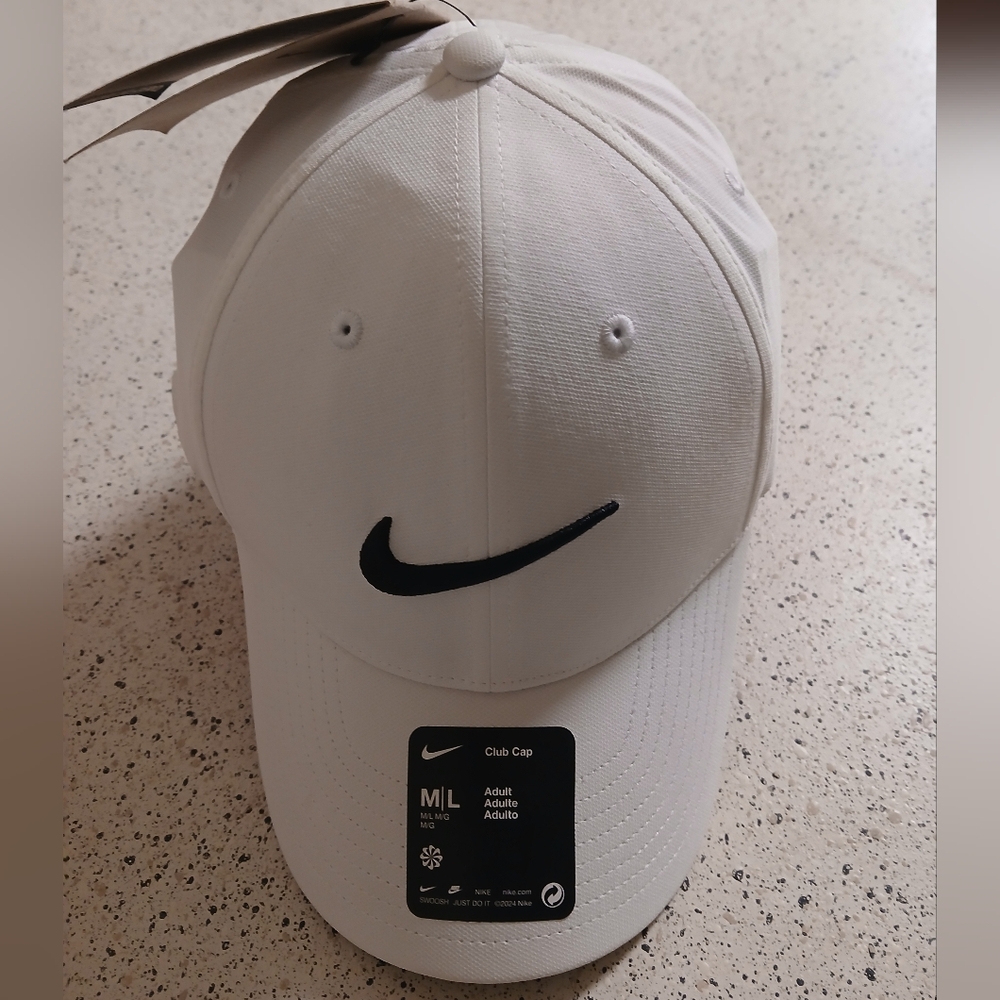 Nike White Club Cap